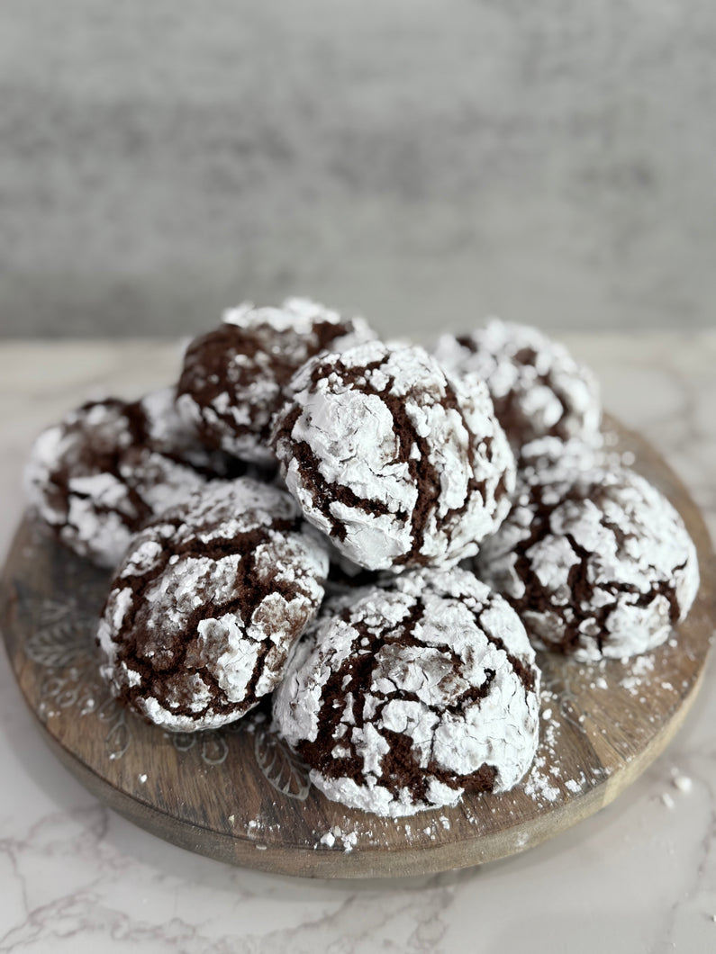 Chocolate Fudge Crinkle Box (1 Dozen)